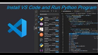 VITechTalks || VS Code || Visual studio code Software Installation || @vitechtalks ||Python