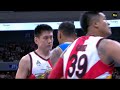 calvin abueva gives jericho cruz a stare down and gets taunted in return