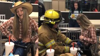 15-Year-Old Laughs About Getting Stuck in High Chair