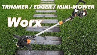 WORX WG170 GT 20V Grass Trimmer/Edger/Mini-Mower (Tech Tuesday)