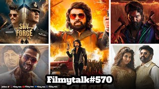 Filmy Talks #570 :- Badass Ravikumar Trailer😱, Sky Force Trailer😍, Deva Teaser🤔, Bazooka \u0026 Pushpa 2🧐