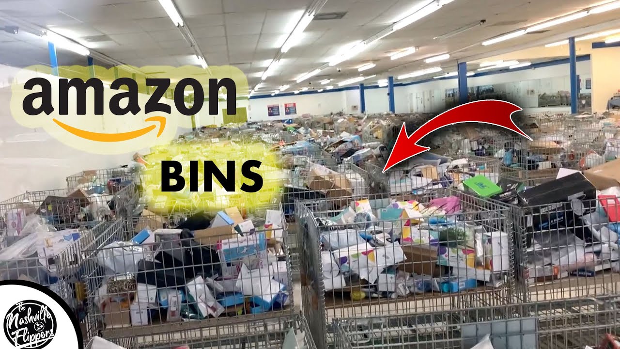 Amazon Liquidation Bins - See What We Find To Resell On Ebay - YouTube