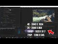 premiere pro cc cinematic 2.35 1 crop tutorial no black bars