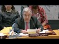 Sexual Violence in Conflict - UN Chief at Security Council