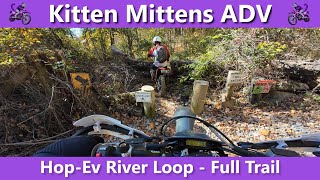 Hopkinton-Everett River Loop Singletrack | Full Trail | Fall Ride, Amazing Foliage!