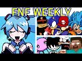 Friday Night Funkin' FNF Weekly FULL MOD & Death Screens | Hatsune Miku/BF/GF/Minecraft/Roblox/Anime