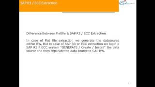 ECC Extraction Introduction