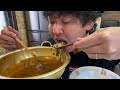 【男飯テロ】辛い大盛ラーメンには唐揚げマヨキムチ丼で優勝。