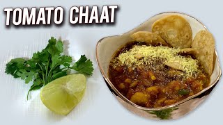 How To Make Tomato Chaat | Banarasi Style Tamatar Ki Chaat | Quick \u0026 Easy Snacks Recipe | Ruchi