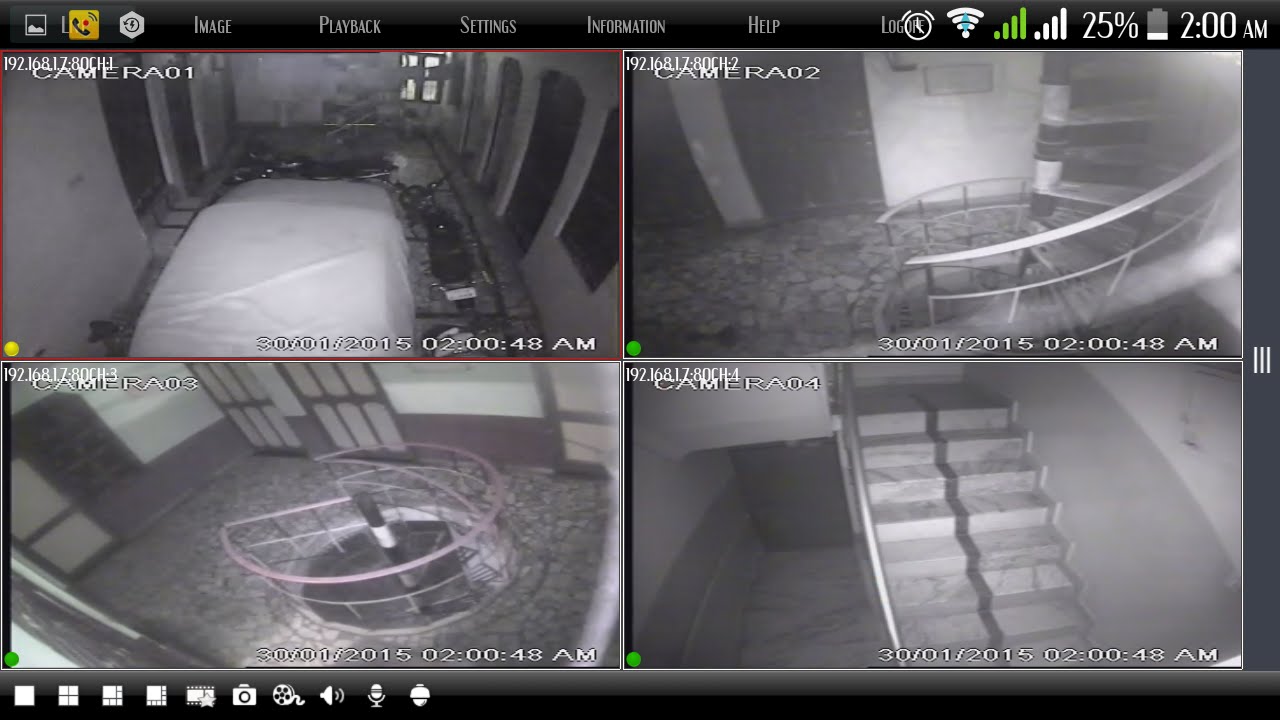 How To Connect Dvr To Android Phone Youtube