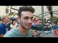 finale de la coupe du monde  scènes de liesse dans les rues ajacciennes