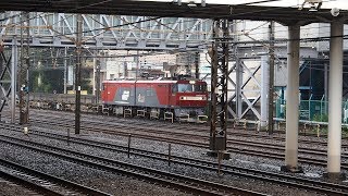 2018/08/08 JR貨物 2079レ EH500-21 鶴見駅