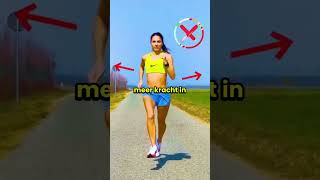 Tips Optimale Looptechniek Hardlopen #looptechniek