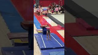 SENIOR KRISTA ZULTEVICZ WITH A 9.725 ON VAULT VS. #34 IOWA STATE, NIU, AND TEMPLE I MARCH 2, 2024