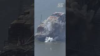 Controlled demolition in Baltimore