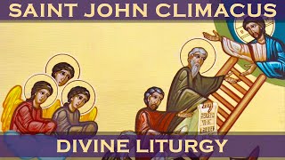 Sunday of Saint John Climacus: Greek Orthodox Divine Liturgy of Saint Basil 04/14/2024