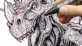 CREATING THE ULTIMATE DINOSAUR HYBRID! Combining 5 DINOSAURS into 1!