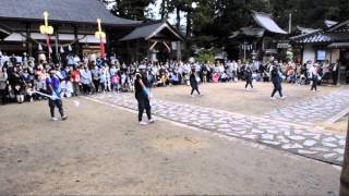 太刀振り：大宮売神社(2012.10.7)