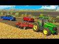 Day 2 Teaching My Real Farmer Dad Farming Simulator