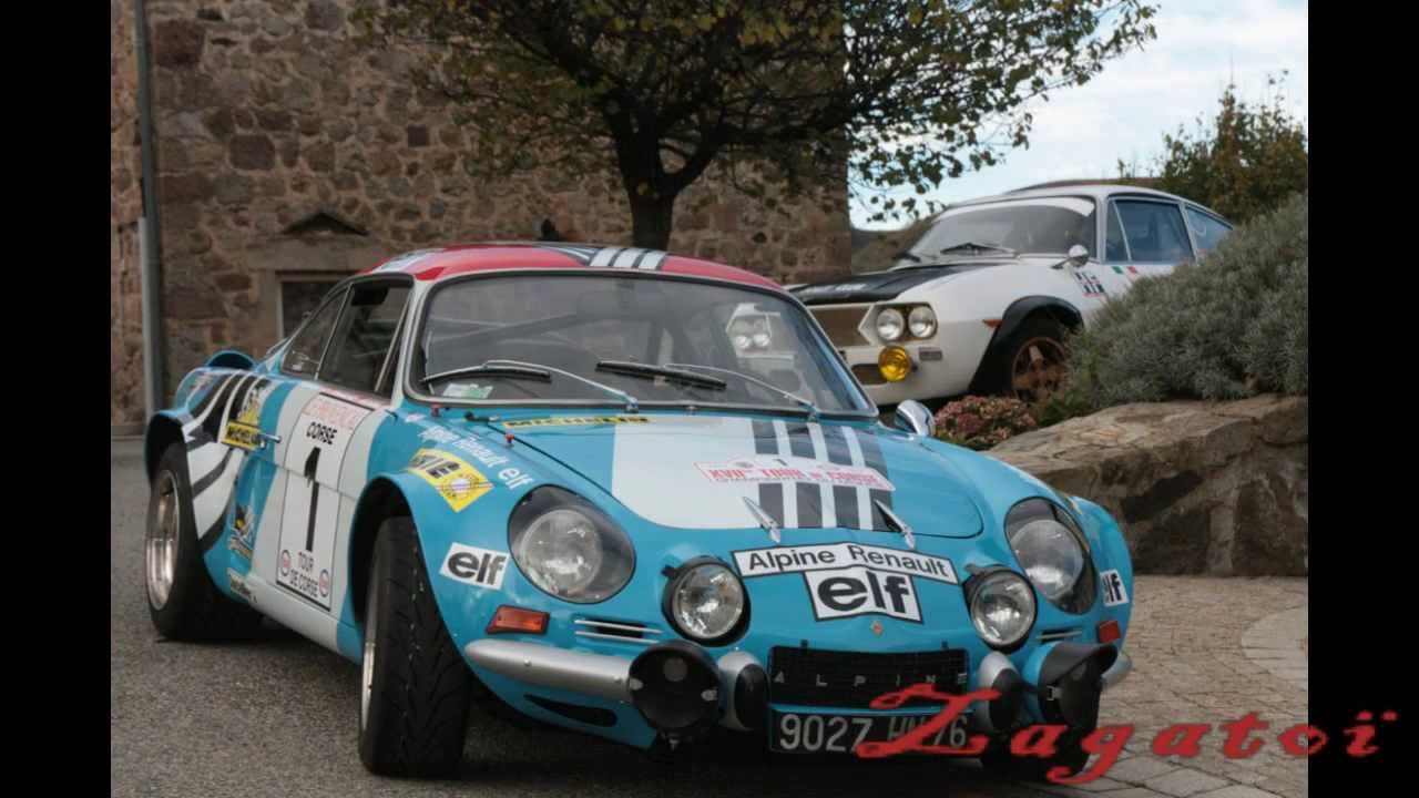 Alpine A110 Corse 1973 Et JP NICOLAS - YouTube