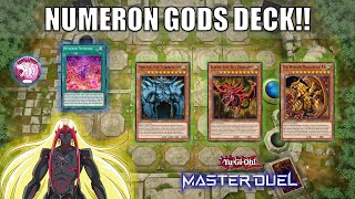 Numeron Egyptian Gods Deck! - Slifer Obelisk Ra!! | Yu-Gi-Oh! Master Duel