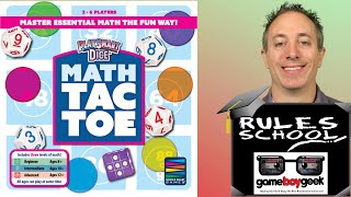 How to Play - Play Smart Dice: Math Tac Toe (Rules School)