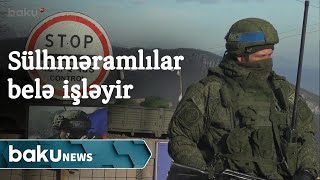 Rusiya sülhməramlıları iş başında