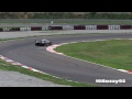 2 x pagani zonda r evolution sound in action on track