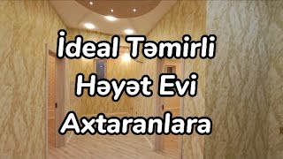 Xırdalan,marşuruta 200 metr məsafədə 2 otaq qoşa daşla Euro təmirli həyət evi (099) 391 31 31 Seymur