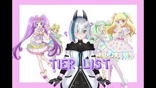 Pripara \\ Pretty Series tier List