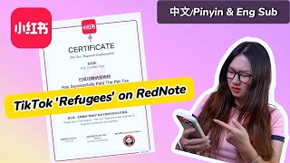 TikTok 'Refugees' on RedNote Chatting with Chinese Natives! | Learn Chinese