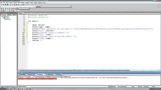 C Programming Tutorial 9, Making a Calculator YouTube