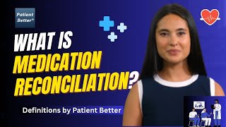 What is medication reconciliation? #patientbetter