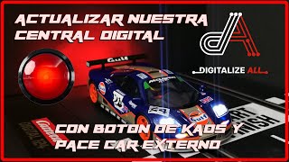 Boton de Kaos o Pace car externo para nuestra CU Carrera digital ( Kaos Button for Carrera Digital)