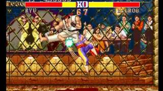 ストリートファイター2　レベル８ ノーコンティニュークリア　リュウ　 2/2 street fighter 2 ryu