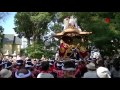 2014　貝塚市南近義地区　南近義神社宮入り