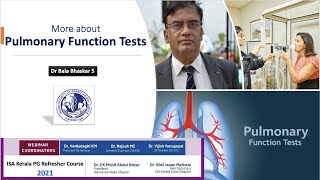 Pulmonary Function tests |  Dr Bala Bhaskar S | ISA Kerala PG Refresher Course 2021