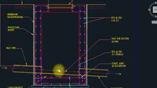 Sewerage Manhole system design in English / Hindi