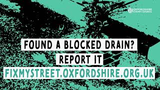 How Oxfordshire County Council clean gullies and drains on Oxfordshire's roads