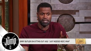 Stephen Jackson on Jimmy Butler sitting out All-Star Game: I have to respect it | The Jump | ESPN