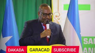 DAAWO : MADAXWEYNE DANI OO JEEDIYEY KHUDBAD XASAASI AH SANAD KA DIB DOORASHADIISII