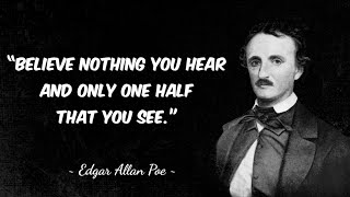 36 Inspiring Edgar Allan Poe Quotes On love and Life