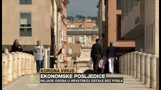 Hiljade osoba u Hrvatskoj ostale bez posla