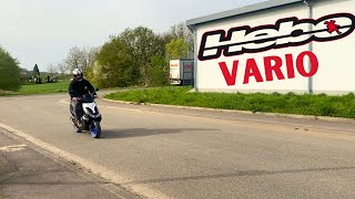 Die Schwarzwald Tour -  Aprilia SR50 Probefahrt! 70cc + HEBO Vario