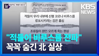 “적들이 비루스를 전파”…꼭꼭 숨긴 北 실상 확인 어떻게? / KBS  2022.06.14.