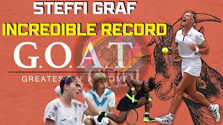 STEFFI GRAF - Greatest Of All Time - Records and Statistics ( THE LEGEND OF THE WOMEN TENNIS )
