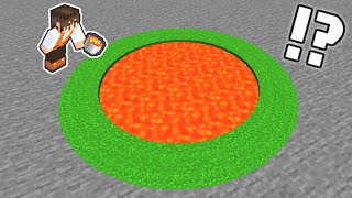 【No Mod】How to make a realistic circle【minecraft】 #Shorts