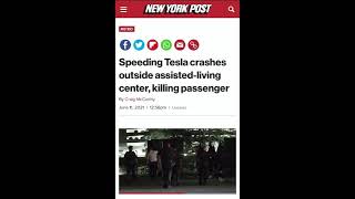 6.11.21 LLN on NYP Fatal Tesla Crash / Video by Adam