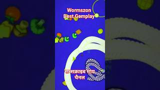 🐍WORMSZONE.IO | GIANT SLITHER SNAKE TOP 01 / Epic Worms Zone Best Gameplay! | Trần Hùng 83#trending