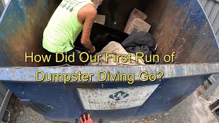 Our First Dumpster Dive